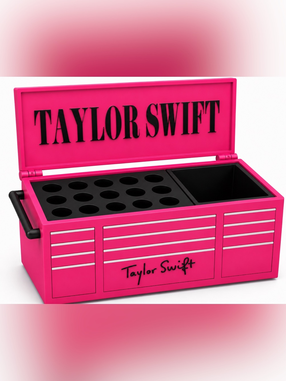 Taylor Swift Mini Toolbox Pen And Trinket Holder Desk Top Organizer
